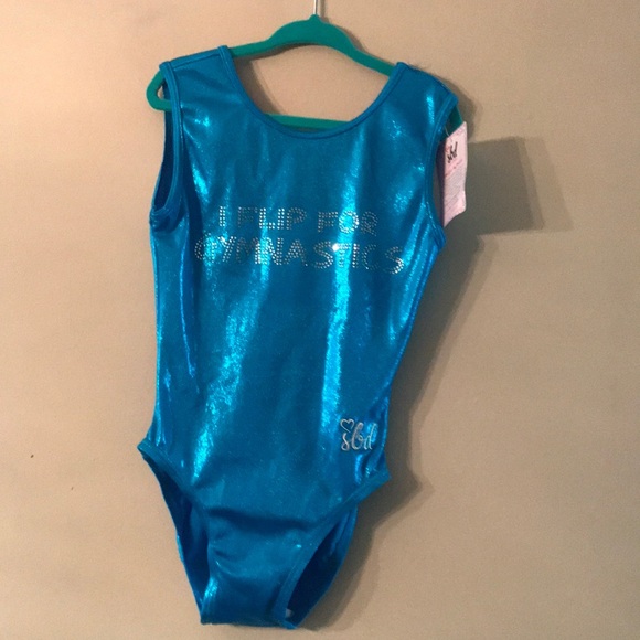 Gymnastics Leotard by sbd Sportswear NWT Size 7-9 - Picture 1 of 8